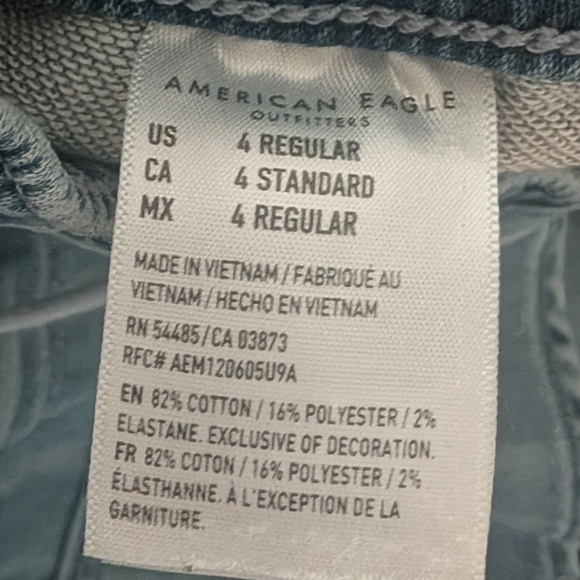 American Eagle Outfitters Denim Joggers - Picture 4 of 5